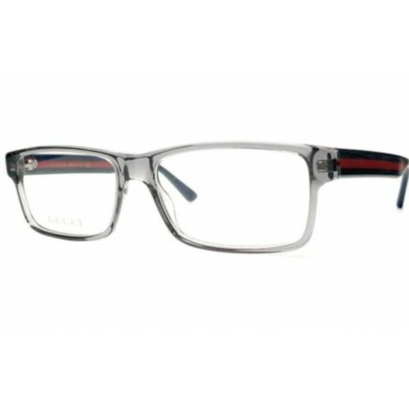 Gucci Men's Transparent Grey Eyeglasses! - Picture 1 of 3